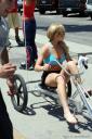 Линдсей Лохан (Lindsay Lohan): Велосипедист в Бикини